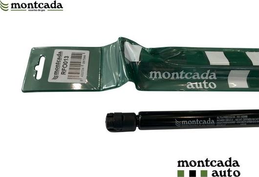 Montcada RFO013 - Ammortizatore pneumatico, Cofano bagagli / vano carico www.autoricambi360.it