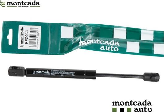 Montcada RFO033 - Ammortizzatore pneumatico, Cofano motore www.autoricambi360.it