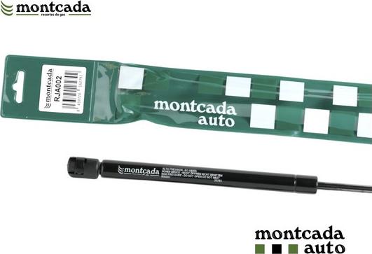 Montcada RJA002 - Ammortizzatore pneumatico, Cofano motore www.autoricambi360.it