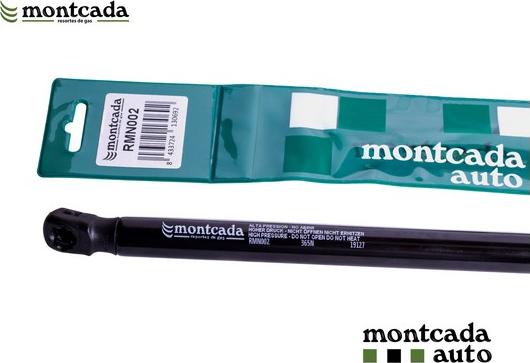 Montcada RMN002 - Ammortizatore pneumatico, Cofano bagagli / vano carico www.autoricambi360.it