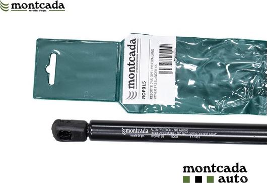 Montcada ROP015 - Ammortizatore pneumatico, Cofano bagagli / vano carico www.autoricambi360.it