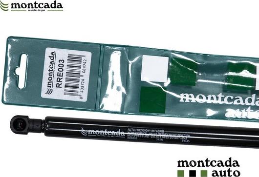 Montcada RRE003 - Ammortizatore pneumatico, Cofano bagagli / vano carico www.autoricambi360.it