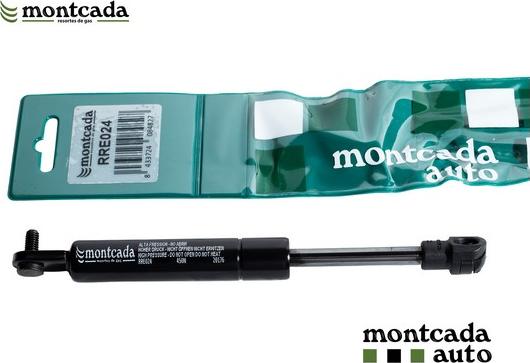 Montcada RRE024 - Ammortizatore pneumatico, Cofano bagagli / vano carico www.autoricambi360.it