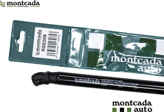 Montcada RSE009 - Ammortizatore pneumatico, Cofano bagagli / vano carico www.autoricambi360.it