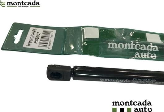 Montcada RSE007 - Ammortizatore pneumatico, Cofano bagagli / vano carico www.autoricambi360.it