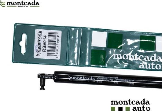 Montcada RSE014 - Ammortizatore pneumatico, Cofano bagagli / vano carico www.autoricambi360.it