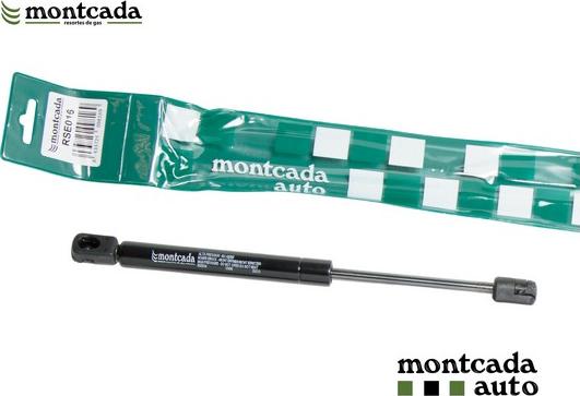 Montcada RSE016 - Ammortizatore pneumatico, Cofano bagagli / vano carico www.autoricambi360.it