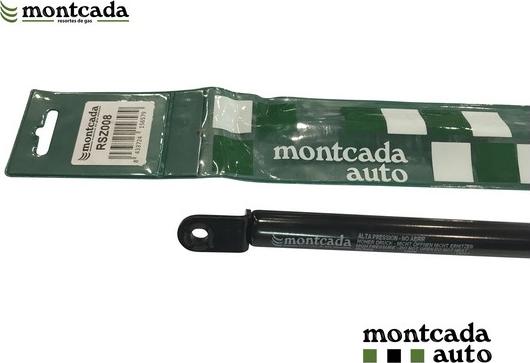 Montcada RSZ008 - Ammortizatore pneumatico, Cofano bagagli / vano carico www.autoricambi360.it