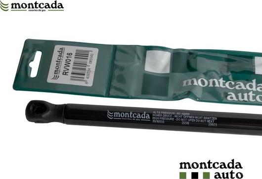 Montcada RVW016 - Ammortizzatore pneumatico, Cofano motore www.autoricambi360.it
