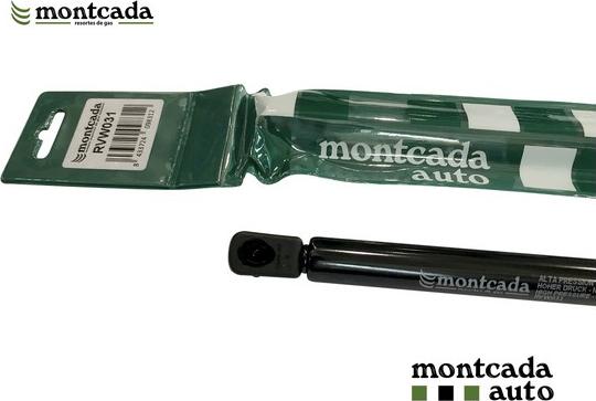 Montcada RVW031 - Ammortizatore pneumatico, Cofano bagagli / vano carico www.autoricambi360.it