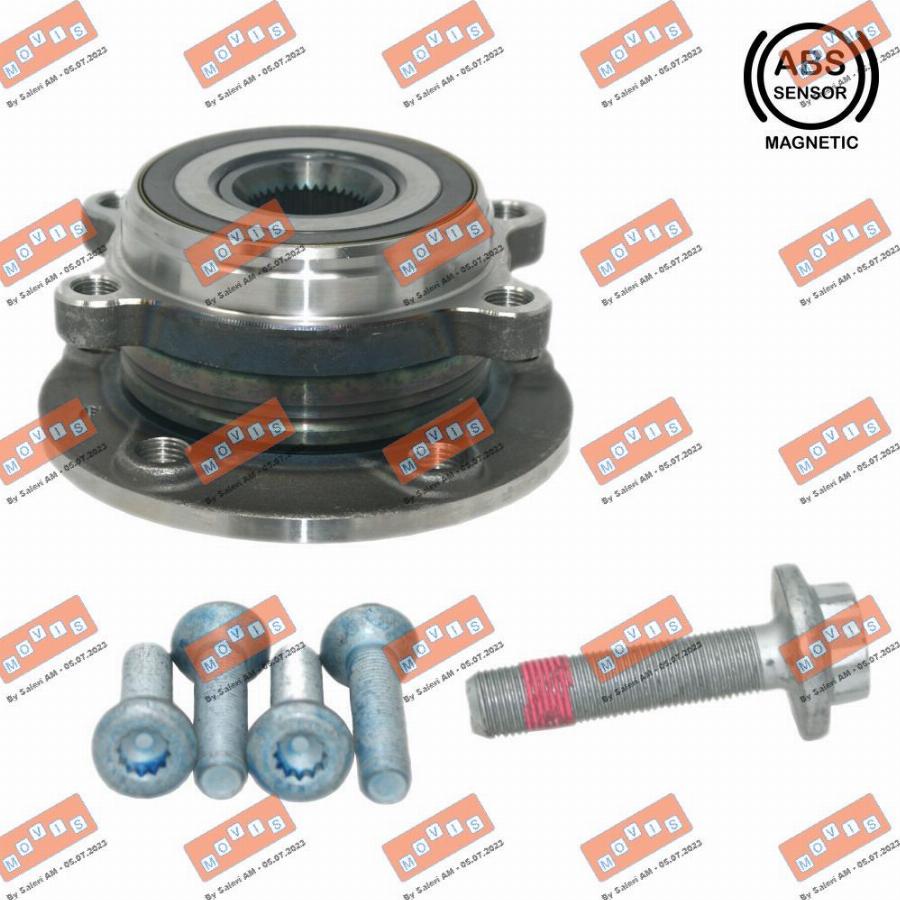 MOVIS ASB3003 - Kit cuscinetto ruota www.autoricambi360.it