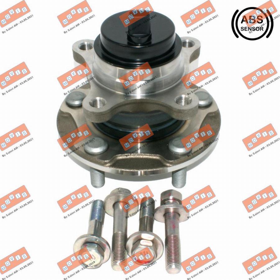 MOVIS ASB2948 - Kit cuscinetto ruota www.autoricambi360.it