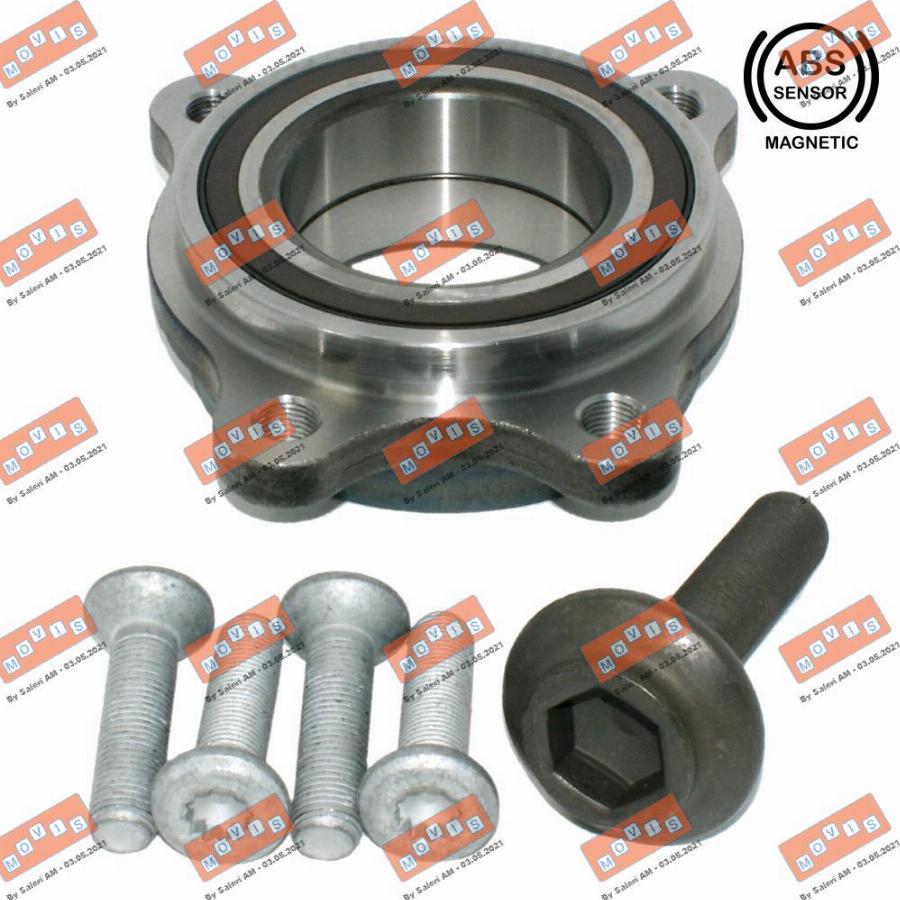 MOVIS ASB2953 - Kit cuscinetto ruota www.autoricambi360.it