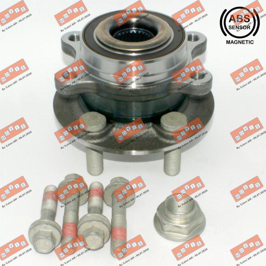 MOVIS ASB2931 - Kit cuscinetto ruota www.autoricambi360.it