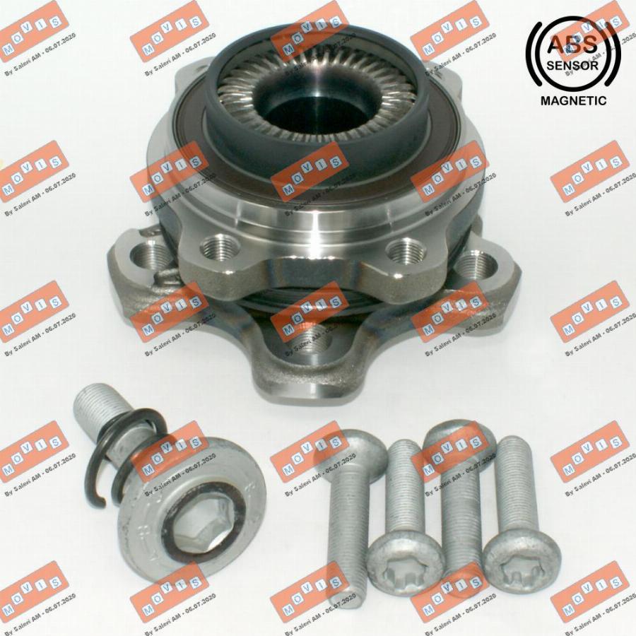 MOVIS ASB2929 - Kit cuscinetto ruota www.autoricambi360.it