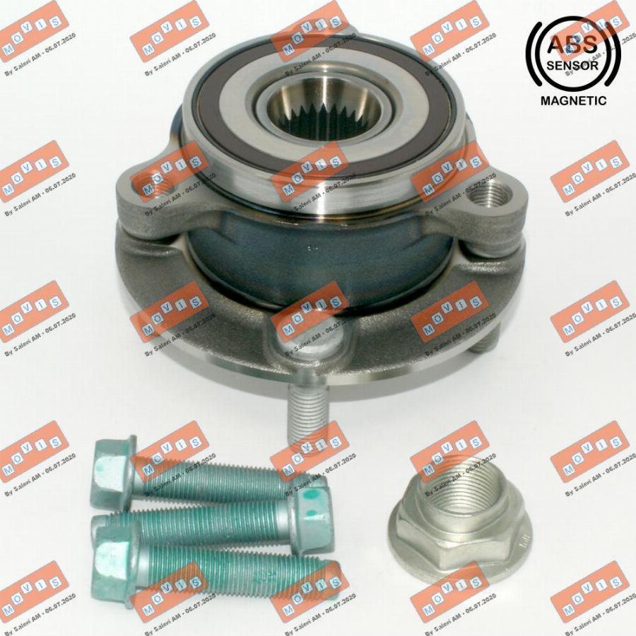 MOVIS ASB2923 - Kit cuscinetto ruota www.autoricambi360.it