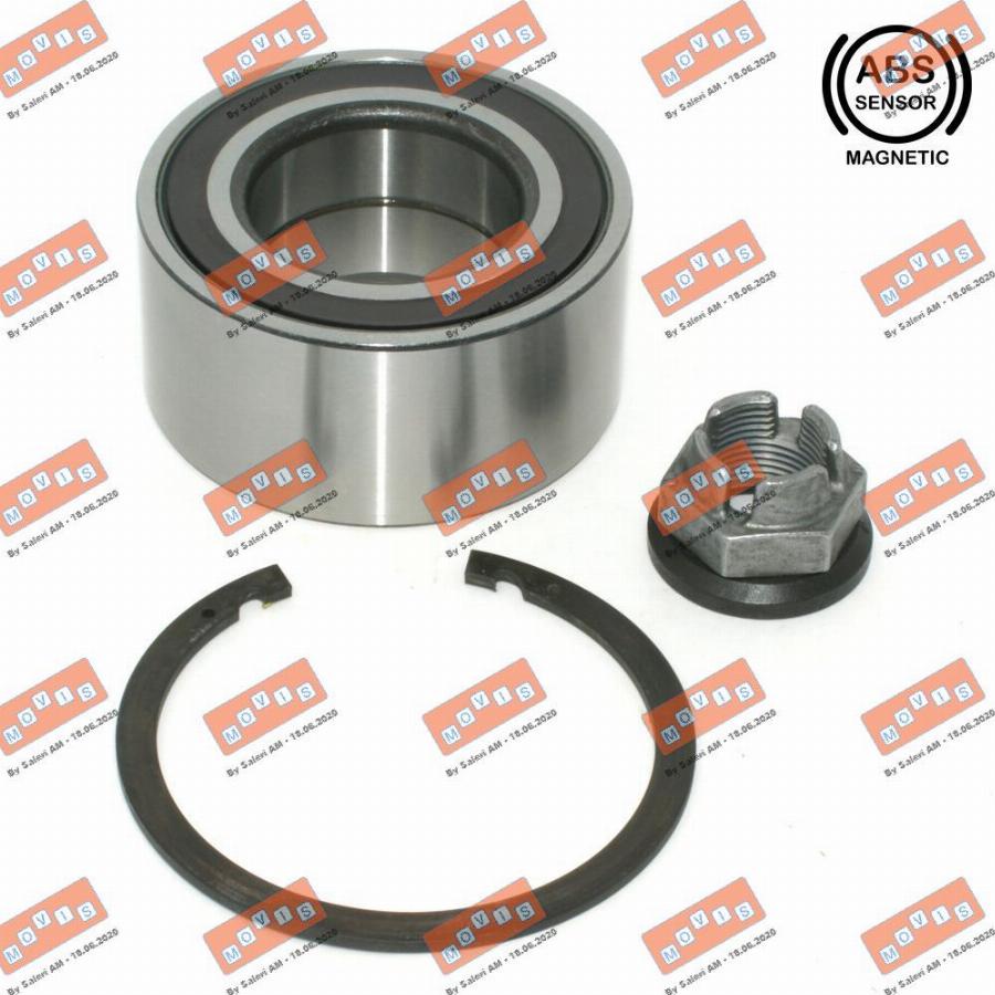 MOVIS ASB2491 - Kit cuscinetto ruota www.autoricambi360.it