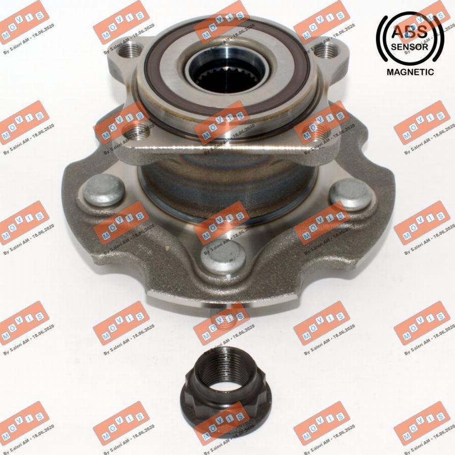 MOVIS ASB2441 - Kit cuscinetto ruota www.autoricambi360.it
