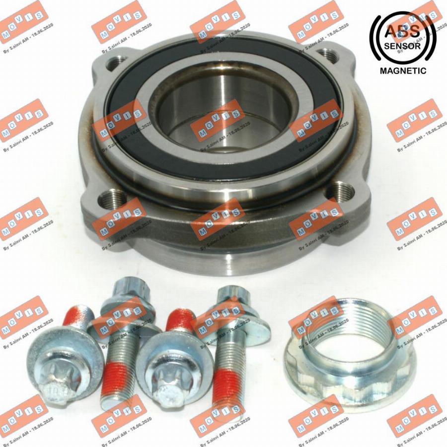 MOVIS ASB2433 - Kit cuscinetto ruota www.autoricambi360.it