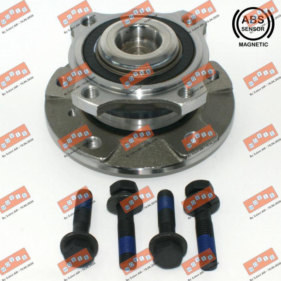 MOVIS ASB2149 - Kit cuscinetto ruota www.autoricambi360.it