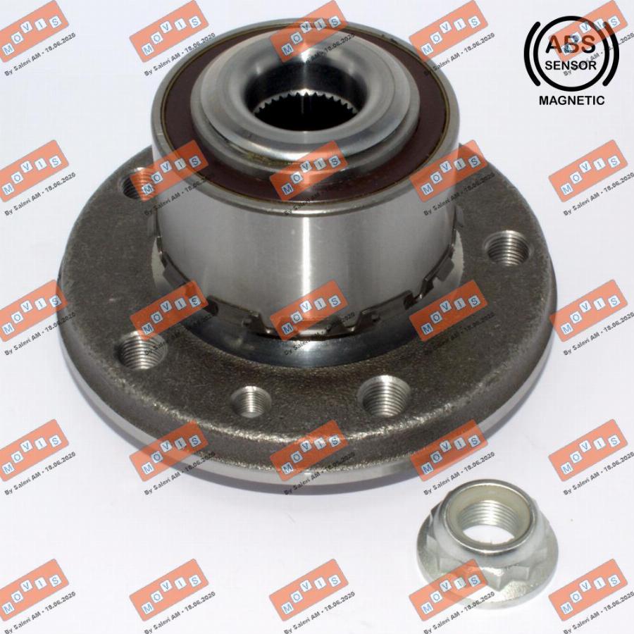 MOVIS ASB2103 - Kit cuscinetto ruota www.autoricambi360.it