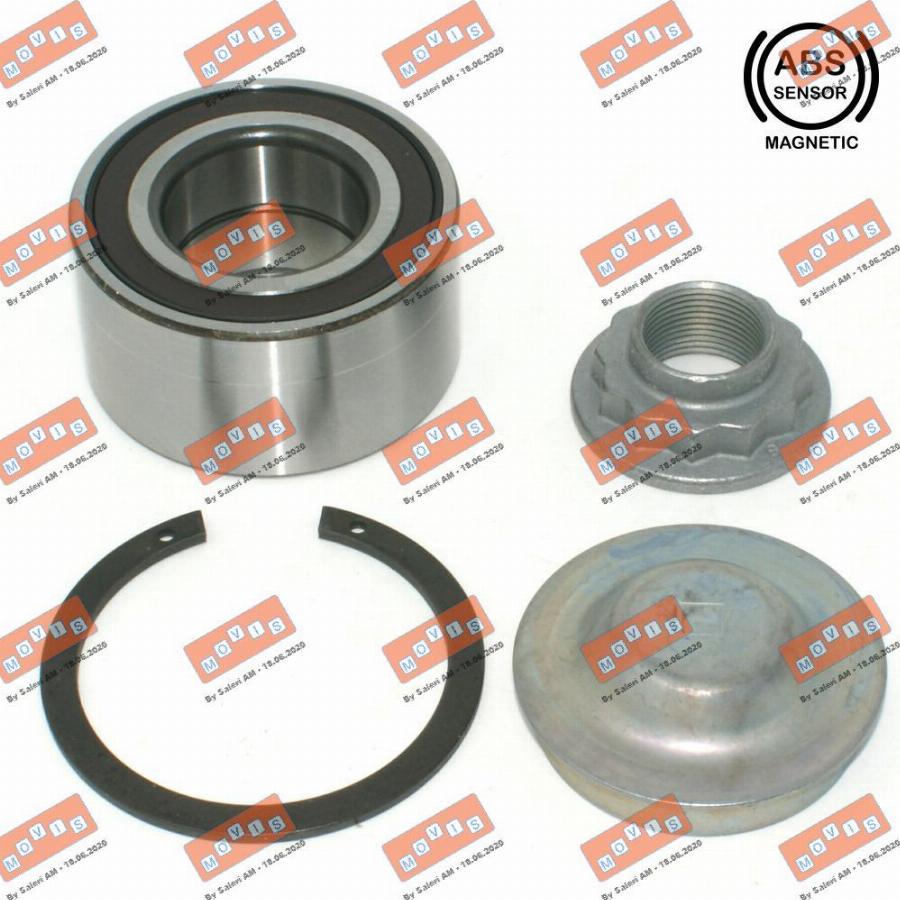 MOVIS ASB2868 - Kit cuscinetto ruota www.autoricambi360.it