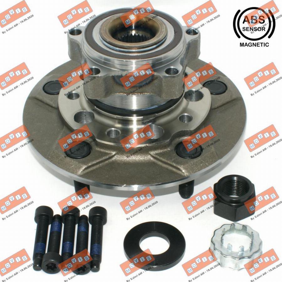 MOVIS ASB2881 - Kit cuscinetto ruota www.autoricambi360.it