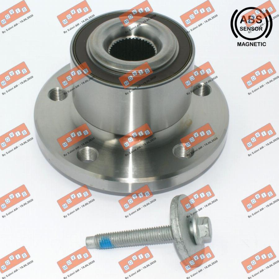 MOVIS ASB2308 - Kit cuscinetto ruota www.autoricambi360.it