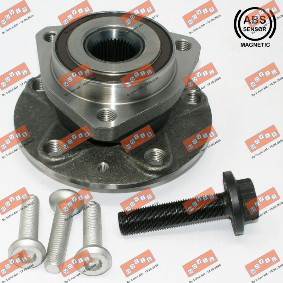 MOVIS ASB2244 - Kit cuscinetto ruota www.autoricambi360.it