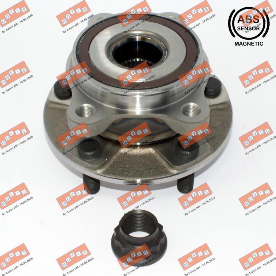 MOVIS ASB2246 - Kit cuscinetto ruota www.autoricambi360.it