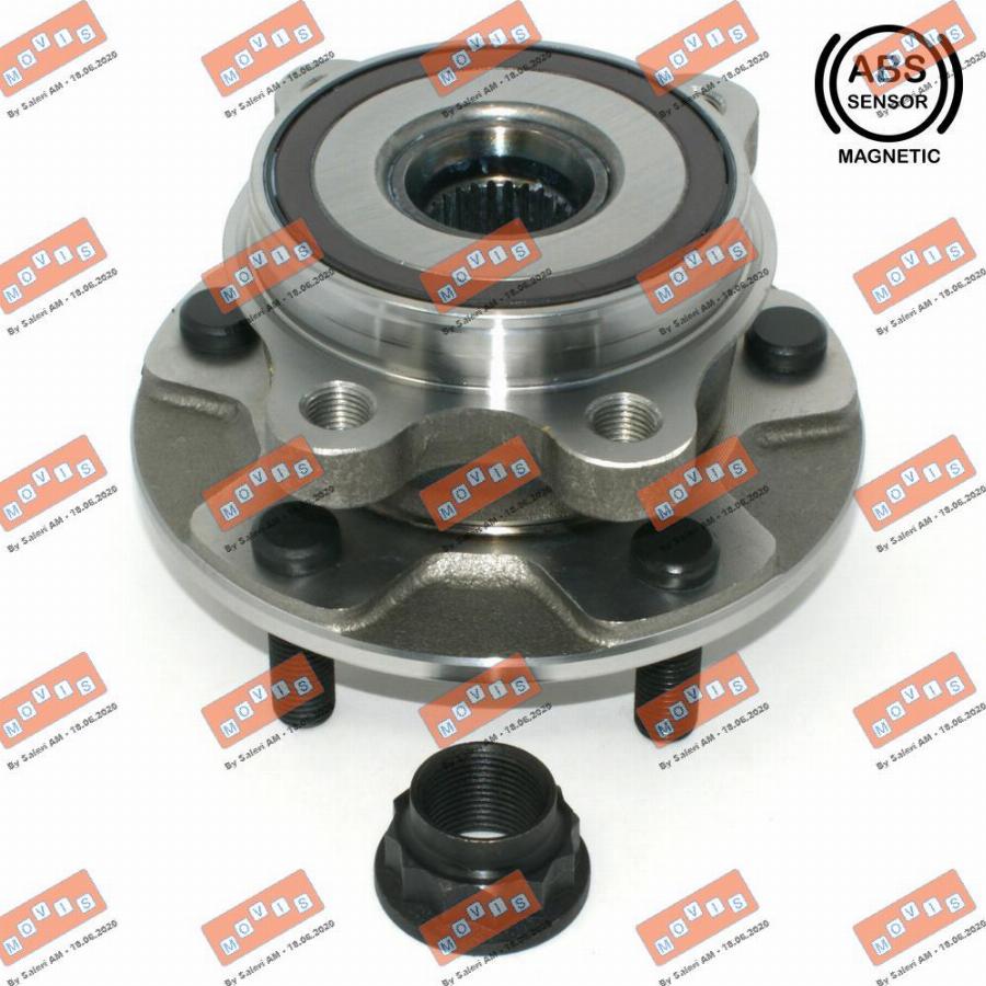 MOVIS ASB2259 - Kit cuscinetto ruota www.autoricambi360.it