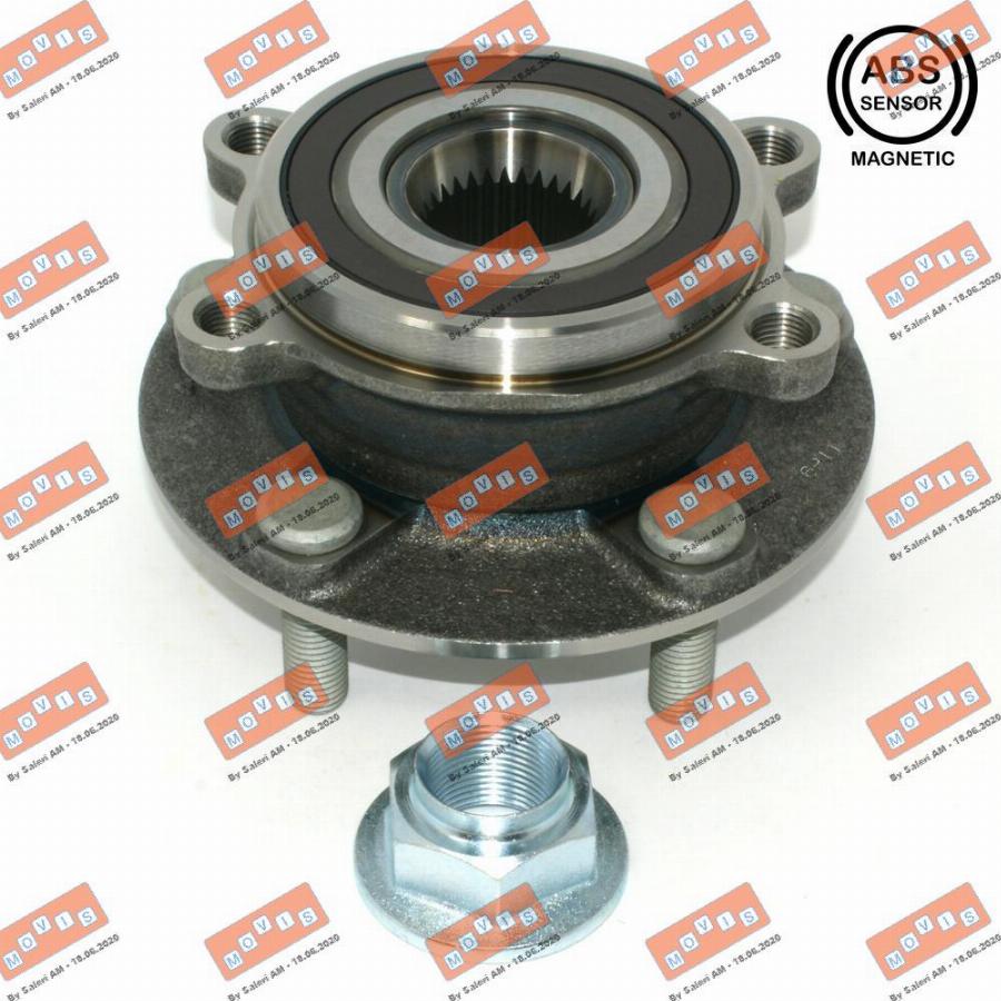 MOVIS ASB2713 - Kit cuscinetto ruota www.autoricambi360.it