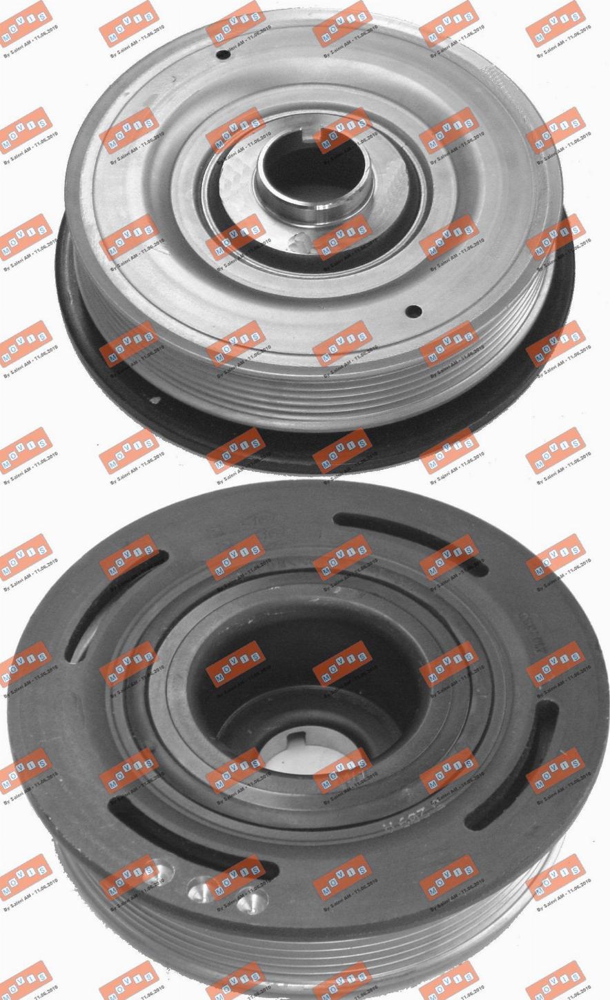 MOVIS AST9098 - Puleggia cinghia, Albero a gomiti www.autoricambi360.it