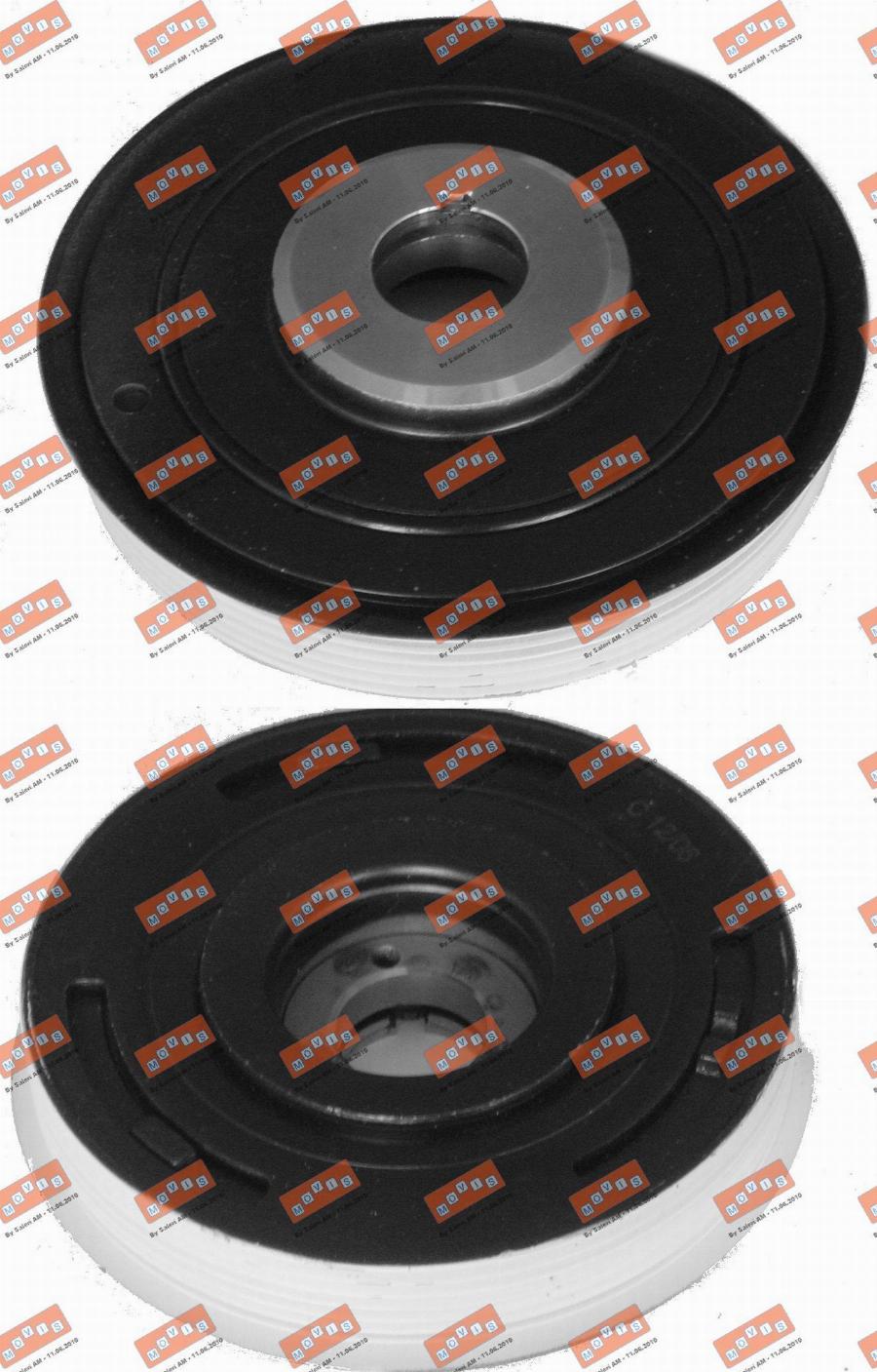 MOVIS AST9002 - Puleggia cinghia, Albero a gomiti www.autoricambi360.it