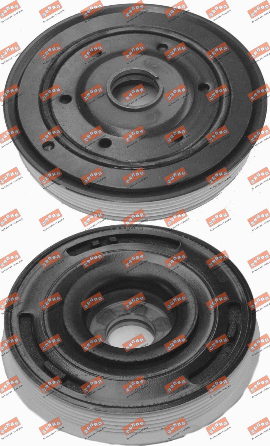 MOVIS AST9026 - Puleggia cinghia, Albero a gomiti www.autoricambi360.it