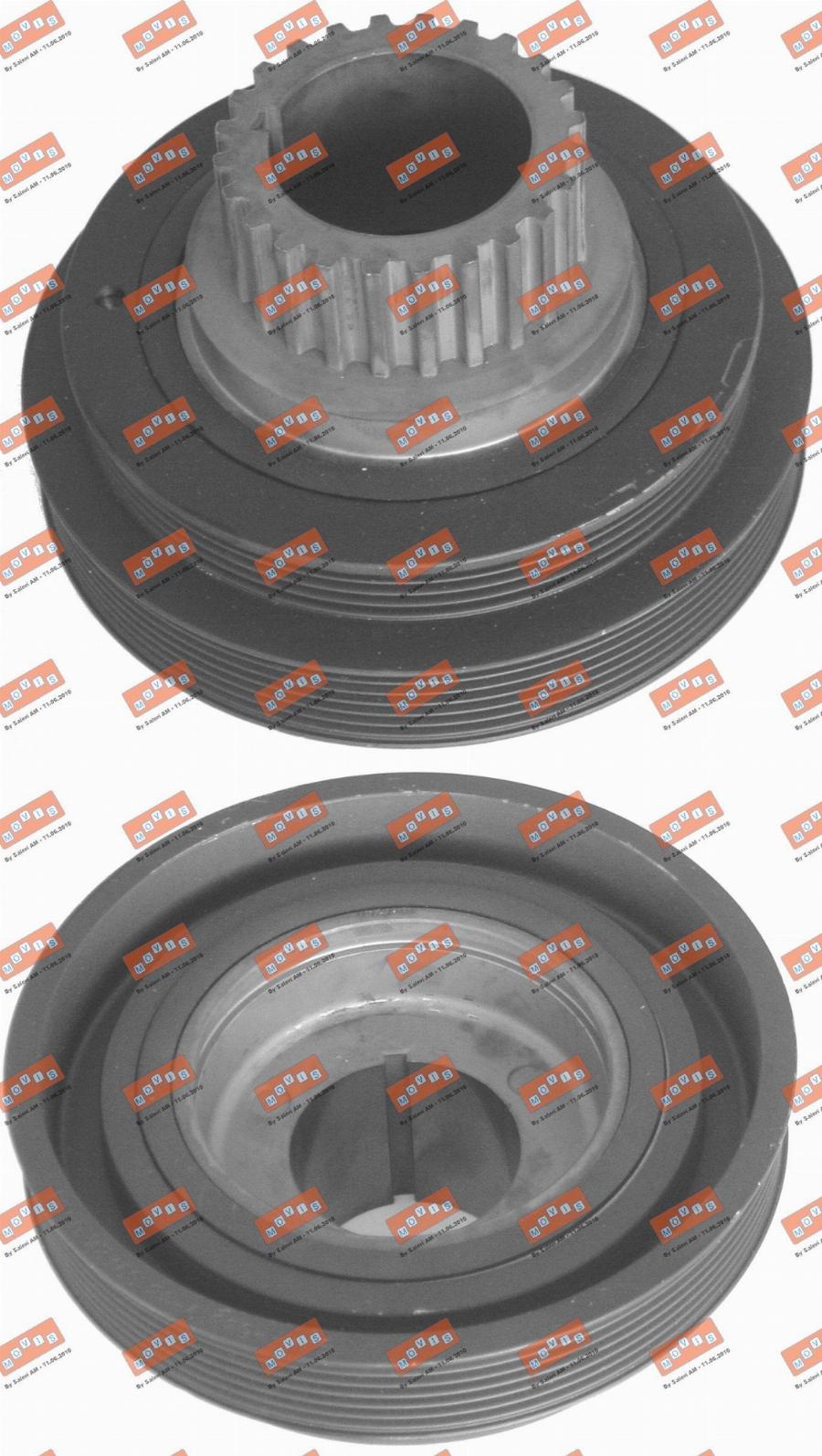 MOVIS AST9163 - Puleggia cinghia, Albero a gomiti www.autoricambi360.it