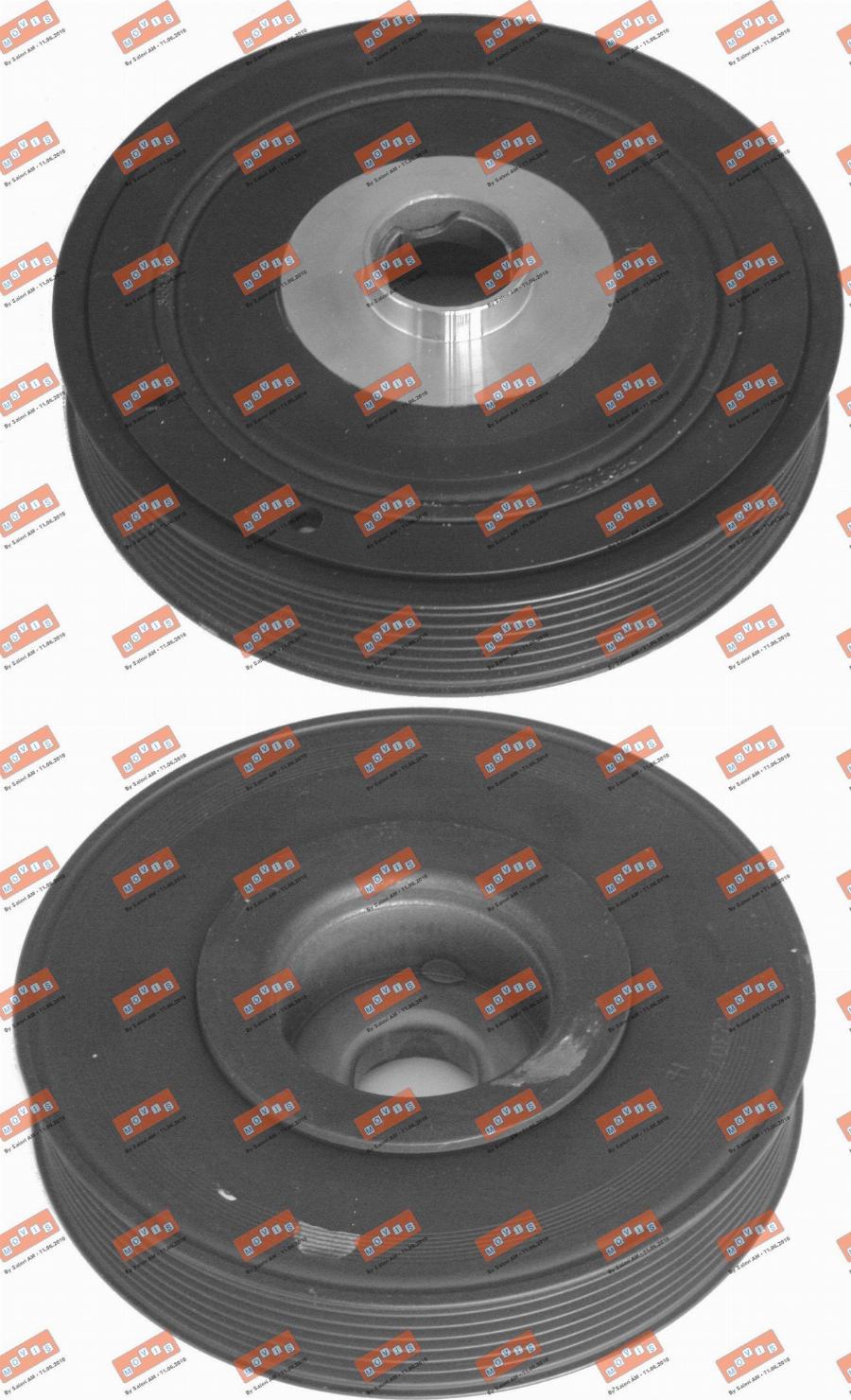 MOVIS AST9100 - Puleggia cinghia, Albero a gomiti www.autoricambi360.it