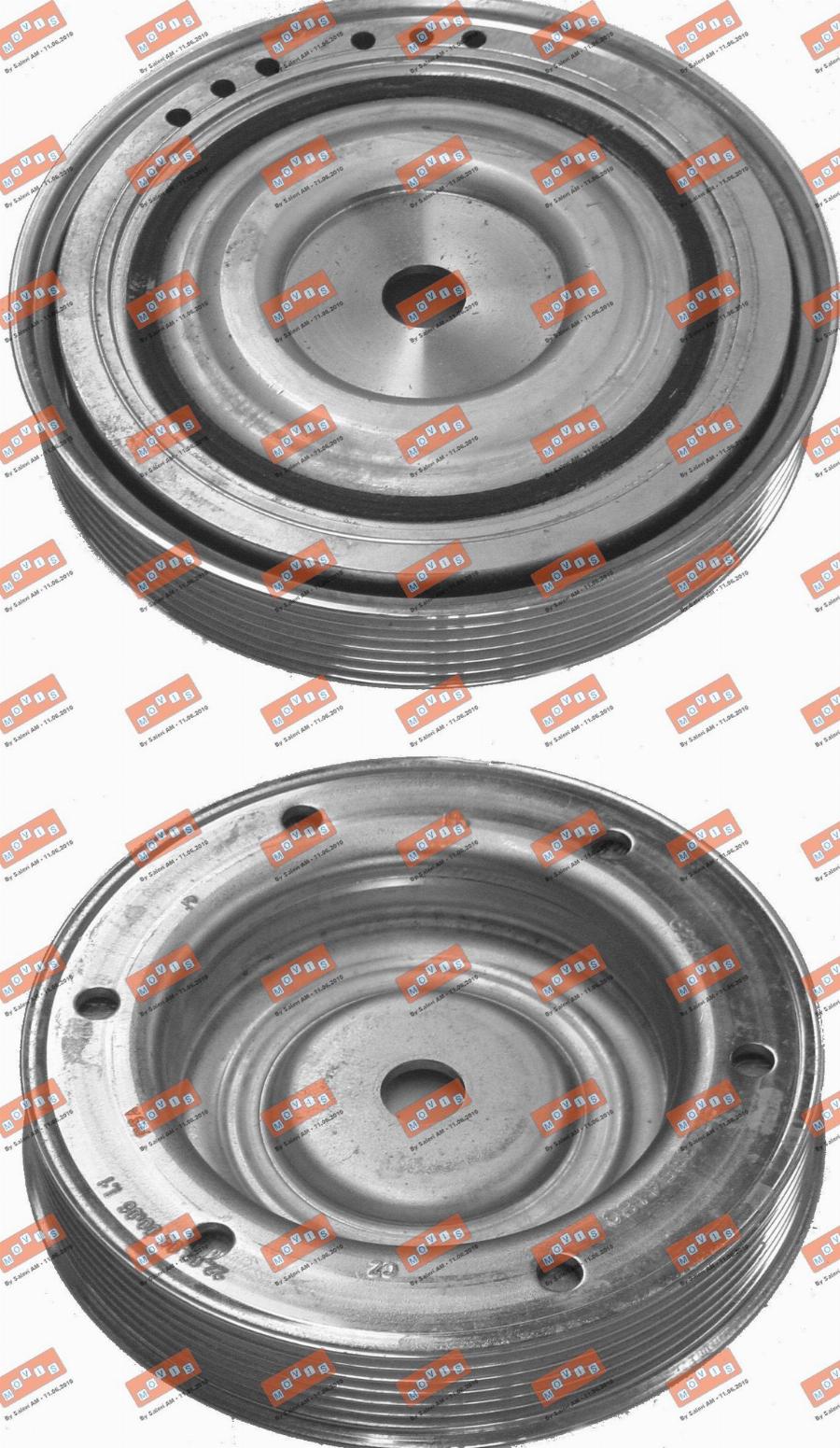 MOVIS AST9118 - Puleggia cinghia, Albero a gomiti www.autoricambi360.it