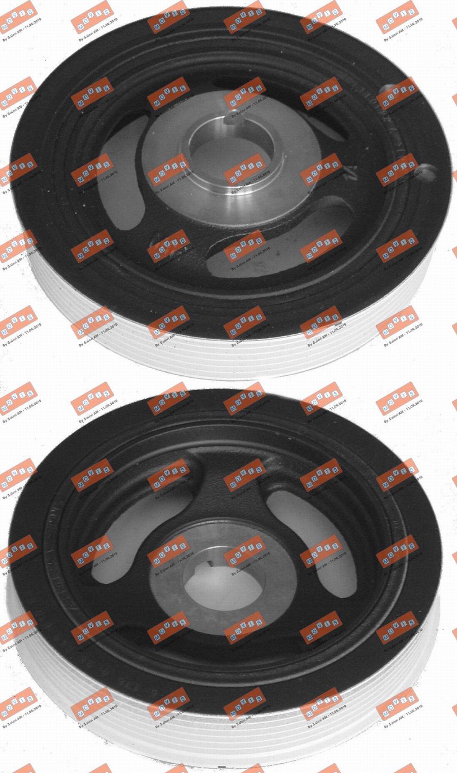 MOVIS AST9121 - Puleggia cinghia, Albero a gomiti www.autoricambi360.it
