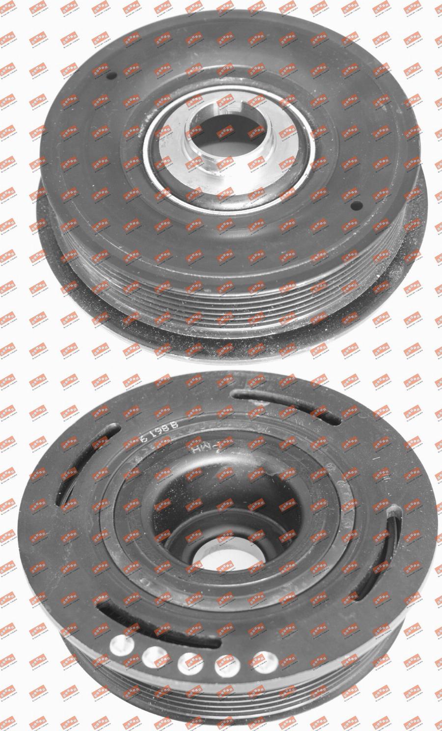 MOVIS AST9222 - Puleggia cinghia, Albero a gomiti www.autoricambi360.it