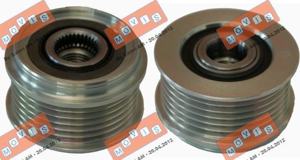 MOVIS AST3402 - Puleggia cinghia, Alternatore www.autoricambi360.it