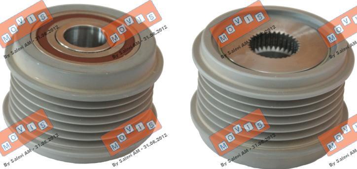 MOVIS AST3566 - Puleggia cinghia, Alternatore www.autoricambi360.it
