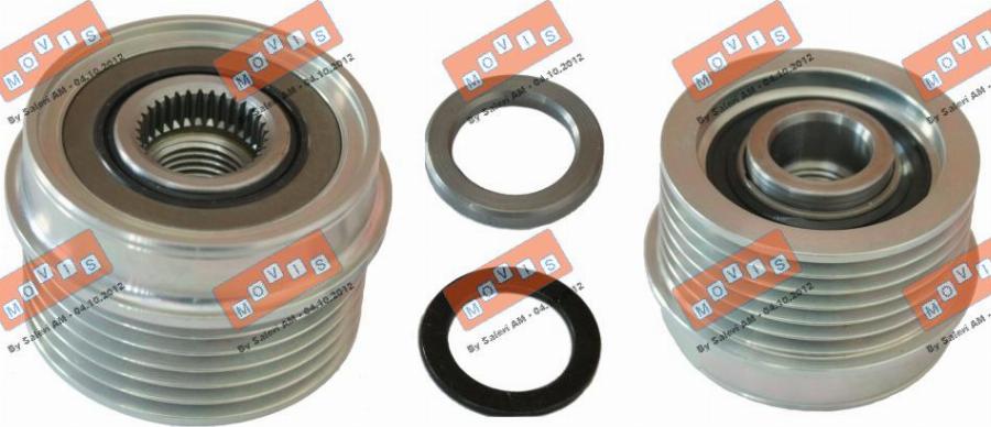 MOVIS AST3519 - Puleggia cinghia, Alternatore www.autoricambi360.it