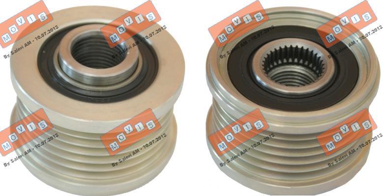 MOVIS AST3539 - Puleggia cinghia, Alternatore www.autoricambi360.it