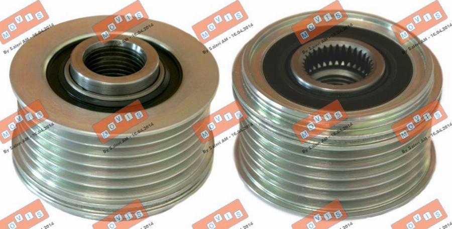 MOVIS AST3635 - Puleggia cinghia, Alternatore www.autoricambi360.it
