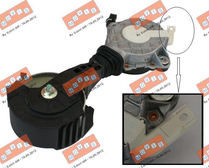 MOVIS AST3031 - Tendicinghia, Cinghia Poly-V www.autoricambi360.it