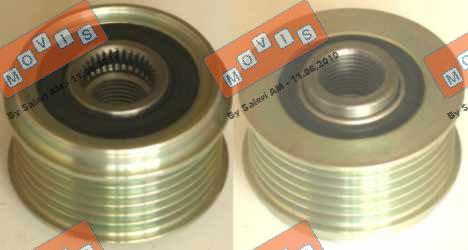 MOVIS AST3117 - Puleggia cinghia, Alternatore www.autoricambi360.it