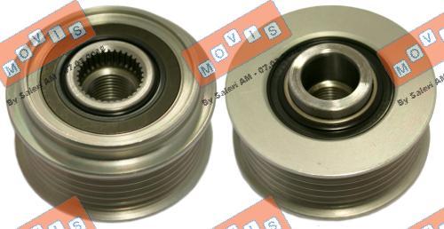 MOVIS AST3809 - Puleggia cinghia, Alternatore www.autoricambi360.it