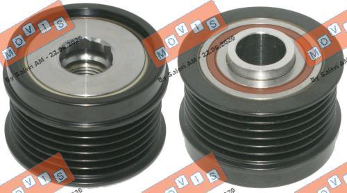 MOVIS AST3817 - Puleggia cinghia, Alternatore www.autoricambi360.it