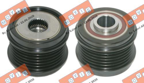 MOVIS AST3822 - Puleggia cinghia, Alternatore www.autoricambi360.it